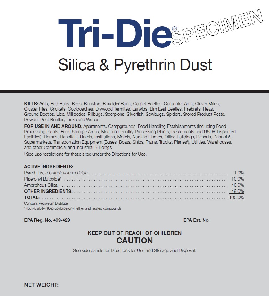 Tri-Die insecticide product label